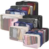 Set de 12 Cubos de Embalaje Silkfly para Maleta de Viaje
