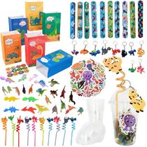 Set de 156 Vasos de Bebida con Favoritos de Fiesta de Dinosaurios para Cumpleaños Infantiles