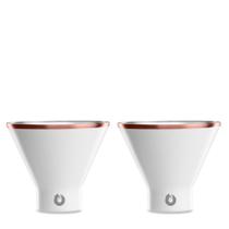 Set de 2 Copas para Martini SNOWFOX Premium Aisladas al Vacío de 240 mL