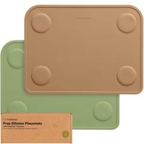 Set de 2 Individuales KeaBabies de Silicona Antideslizantes 30x23 cm