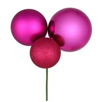 Set de 2 Pick de Adorno Vickerman 18" Fucsia irrompible Set de 2 Pick de Adorno Vickerman 18" Fucsia irrompible