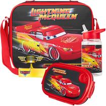Set de 3 Piezas Portacomidas para Niños Get Trend Cars Rayo McQueen Set de 3 Piezas Portacomidas para Niños Get Trend Cars Rayo McQueen