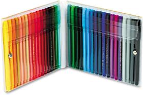 Set de 36 rotuladores de arte Pentel con estuche resellable