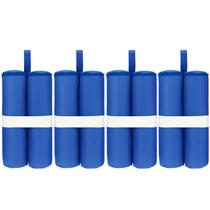 Set de 4 bolsas de arena MOOCY azules para pesos de toldo, de alta resistencia