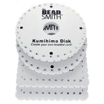 Set de 4 Piezas Disco de Kumihimo The Beadsmith de Espuma de 15 cm para Trenzado