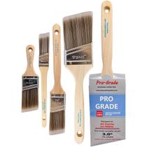 Set de 5 Brochas Profesionales Anguladas para Pintura