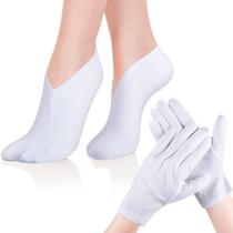 Set de 6 Pares de Calcetines y Guantes Hidratantes Geyoga para Hombres y Mujeres