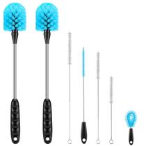 Set de 7 Cepillos para Limpieza de Botellas Rkddo de Acero Inoxidable Set de 7 Cepillos para Limpieza de Botellas Rkddo de Acero Inoxidable