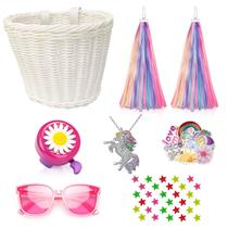 Set de Accesorios para Bicicleta Suerico Canasto para Niñas