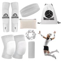 Set de Accesorios para Vóleibol UMACWIN con Rodilleras y Mangas para Brazos