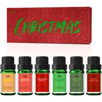 Set de Aceites Aromáticos MitFlor Navidad 6x10mL para Difusores