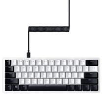 Set de Actualización de Keycaps y Cable Enrollable Razer PBT Clásico Negro