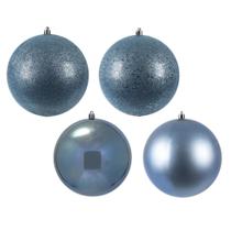 Set de Adornos Vickerman 6" Pervinca con 4 Acabados de Bola y 4 Adornos