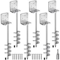 Set de Anclajes para Suelo BeneLabel 6 unidades de 24" para Trampolín