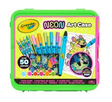 Set de Arte Neon Crayola con Pintura, Marcadores y Crayones Neon, más de 50 piezas