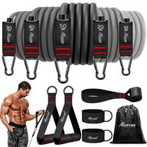 Set de Bandas de Resistencia HPYGN para Ejercicio con Manijas 250 lbs para Hombres