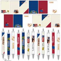 Set de Bloc de Notas y Bolígrafo Gilprop Texas 24 Piezas Multicolor 10x7 cm Set de Bloc de Notas y Bolígrafo Gilprop Texas 24 Piezas Multicolor 10x7 cm