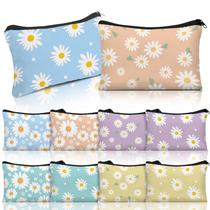 Set de Bolsas para Maquillaje Kacctyen con Diseño de Margarita en Lona, 10 Piezas Set de Bolsas para Maquillaje Kacctyen con Diseño de Margarita en Lona, 10 Piezas