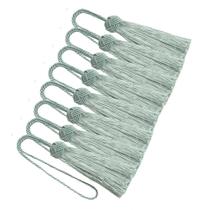 Set de Borlas Coloridas BEL AVENIR 8 Piezas Azul Claro 27 cm Set de Borlas Coloridas BEL AVENIR 8 Piezas Azul Claro 27 cm