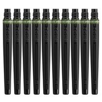 Set de Cartuchos para Bolígrafo de Pincel Pentel Art Blush XFR-115 Verde Oliva