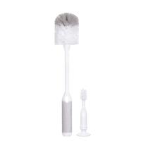 Set de Cepillo para Limpieza de Biberones y Tetinas Ubbi para Bebé, Color Gris