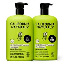 Set de Champú y Acondicionador California Naturals Re:GRO 591 ml