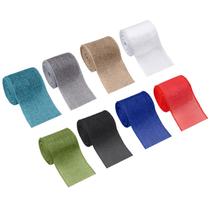 Set de Cinta de Arpillera con Alambre Mlurcu 2,5 cm x 40 m - 8 Rollos Set de Cinta de Arpillera con Alambre Mlurcu 2,5 cm x 40 m - 8 Rollos