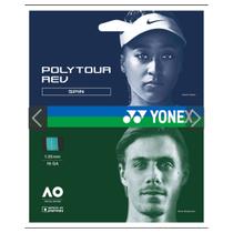 Set de Corda para Raquete de Tênis Yonex PolyTour Rev Spin 1.30mm Verde Set de Corda para Raquete de Tênis Yonex PolyTour Rev Spin 1.30mm Verde
