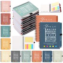 Set de Cuadernos y Bolígrafos Jetec 25 Juegos para Agradecimiento a Empleados
