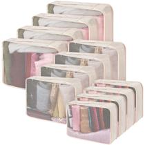 Set de Cubos de Embalaje Silkfly para Maleta de Viaje, 12 Piezas