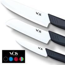 Set de Cuchillos de Cerámica Vos en Caja de Regalo Elegante para Cocina, 3 Piezas Set de Cuchillos de Cerámica Vos en Caja de Regalo Elegante para Cocina, 3 Piezas