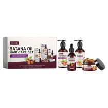 Set de Cuidado Capilar AMALIA con Aceite de Batana - 4 Piezas para el Crecimiento del Cabello