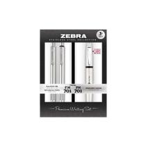Set de Escritura Premium de Acero Zebra Pen PM-701, Paquete de 3 Set de Escritura Premium de Acero Zebra Pen PM-701, Paquete de 3