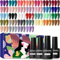 Set de Esmaltes de Gel JODSONE 32 Colores 5 mL con Base y Top Coat