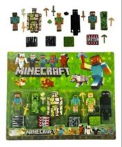 Set De Figuras De Ação Zuzu Toys Minecraft Minecraft Steve Set De Figuras De Ação Zuzu Toys Minecraft Minecraft Steve