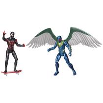 Set de Figuras de Acción Spider-Man Serie Héroe Épico Miles Morales vs Buitre de Marvel 10 cm Set de Figuras de Acción Spider-Man Serie Héroe Épico Miles Morales vs Buitre de Marvel 10 cm