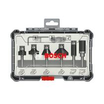 Set De Fresas 6 Peças Acabamento Haste 6mm 2607017468 Bosch