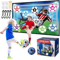 Set de Juego de Fútbol con Pelota Flybakiz y Tapete de Franela Plegable para Niños Set de Juego de Fútbol con Pelota Flybakiz y Tapete de Franela Plegable para Niños