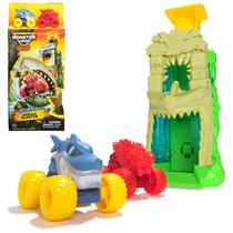 Set de Juego Monster Jam Mini Jams Megalodon Jungle Blaster