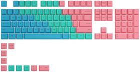 Set de Keycaps Sublimados por Tinte Glorious GPBT de 114 Teclas en Tonos Pastel
