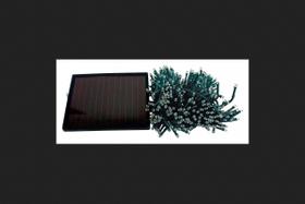 Set de Luces Solares Micro 400 LED Blanco Frío 12.5 m Qualarc