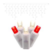 Set de Luces Vickerman 70 LED Luces Cable Blanco 2.7 m Rojo/Blanco