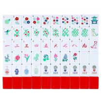 Set de Mahjong Simgoing con 160 Fichas Acrílicas 3x2x1.5 cm Set de Mahjong Simgoing con 160 Fichas Acrílicas 3x2x1.5 cm