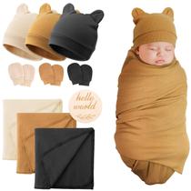 Set de Manta Envolvente para Bebé DRESHOW de Algodón 80x78 cm Unisex