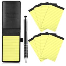 Set de Mini Porta Bloc de Notas de Bolsillo Outus con 50 Hojas Rayadas