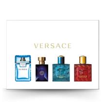 Set de Miniaturas de Perfumes Versace para Hombre 4x5ml - Set de Regalo