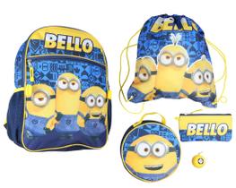 Set de Mochila AI ACCESSORY INNOVATIONS Minions Bello 5 Piezas Set de Mochila AI ACCESSORY INNOVATIONS Minions Bello 5 Piezas