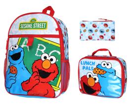 Set de Mochila INTIMO Plaza Sésamo ABC Monstruo de las Galletas Elmo