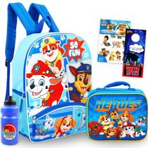 Set de Mochila y Lonchera Paw Patrol 16" Azul para Niños