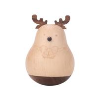 Set de Muñecas Matrioshka ZANZAN Panda Rodante de Madera